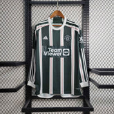 Camisa Manchester United III Manga Longa 23/24 - Versão Torcedor