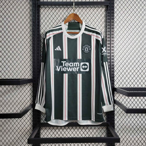 Camisa Manchester United III Manga Longa 23/24 - Versão Torcedor