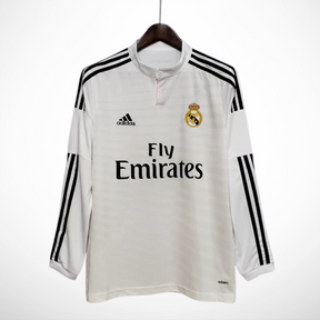 Camisa Real Madrid Titular 14/15 - Versão Retro Manga Longa