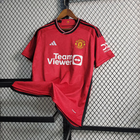 Camisa Manchester United Home 23/24 - Adidas Torcedor Masculina