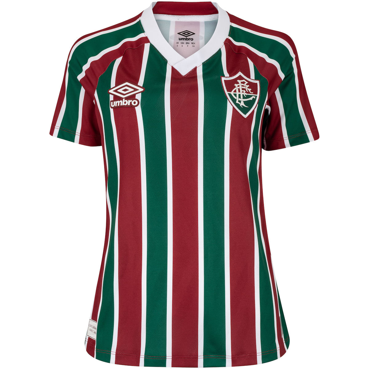 Camisa Fluminense Feminina I 25/26 - Grená e Verde