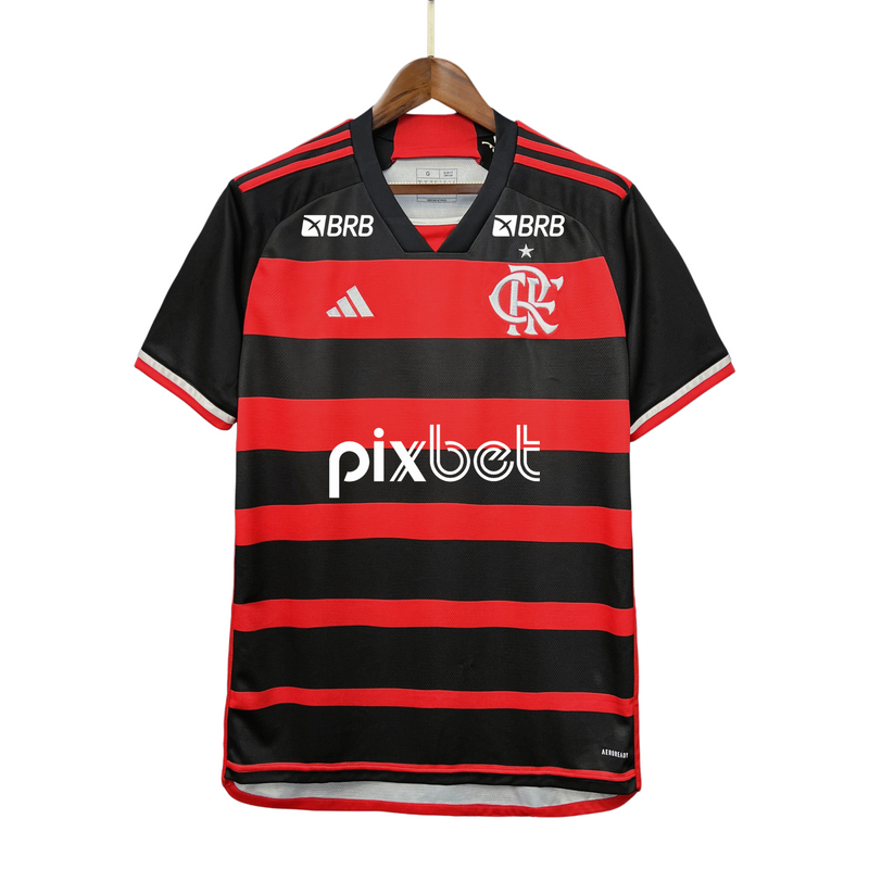 Flamengo 24-25 Home LANÇAMENTO Com Patrocinadores