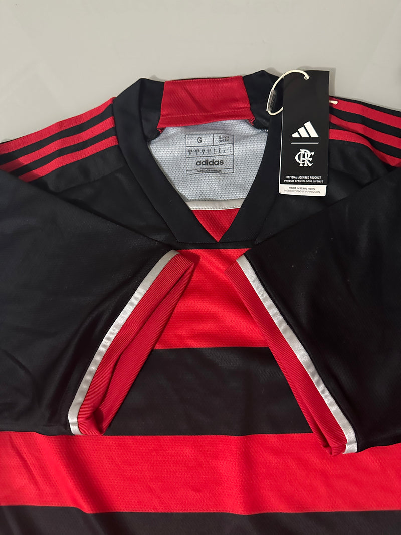 Flamengo 24-25 Home LANÇAMENTO Com Patrocinadores