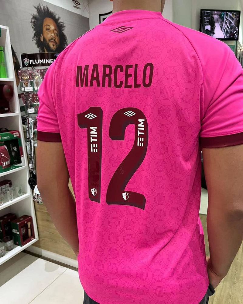 Fluminense 23-24 Outubro Rosa Full Patrocinio Lançamento Masculina