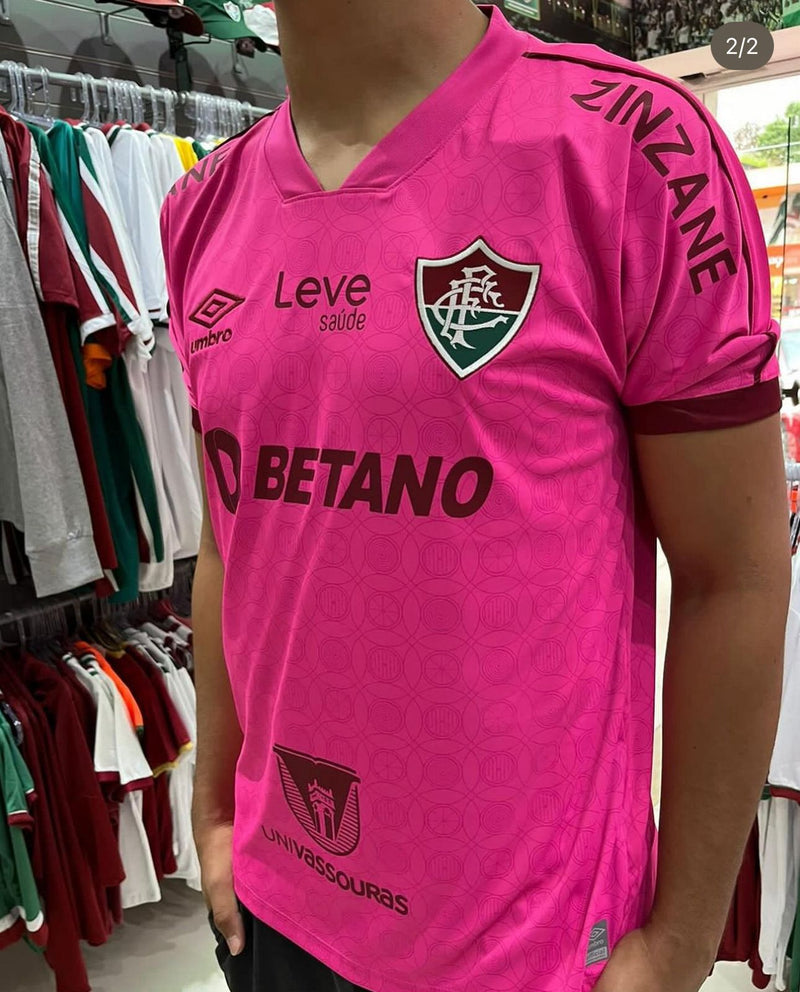 Fluminense 23-24 Outubro Rosa Full Patrocinio Lançamento Masculina