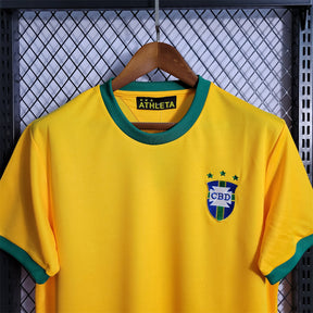 Camisa Brasil Home - Retrô 1970/72
