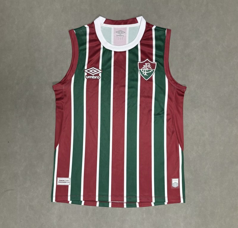 Camisa Fluminense I 25/26 Regata - Grená e Verde