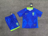 Conjunto Infantil Brasil - Away 25-26