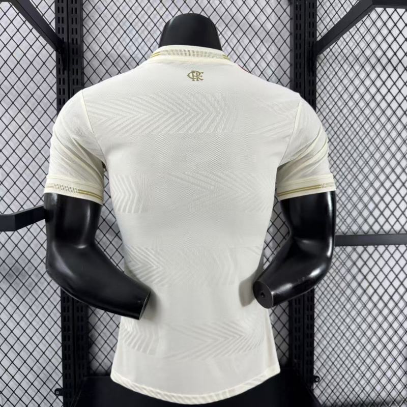 Camisa Flamengo 25/26 Versão Jogador - Away White LANÇAMENTO