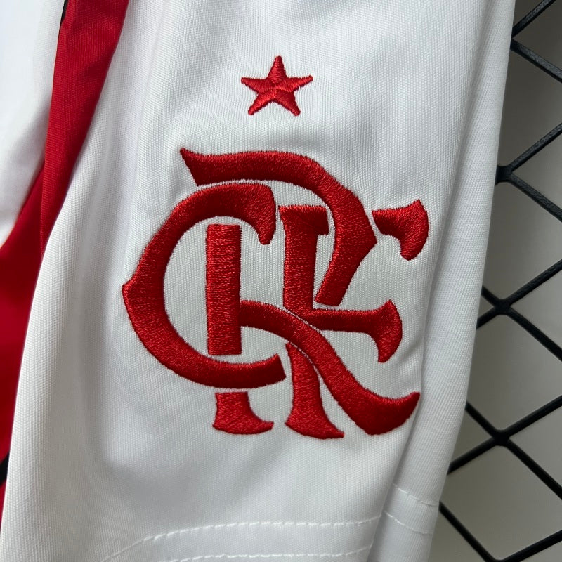 Kit Infantil Flamengo Titular 25/26 Manga Longa