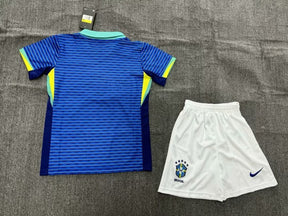 Conjunto Infantil Brasil Blue - Segundo Uniforme