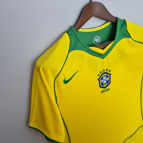 Camisa Brasil Home - Retrô 2004