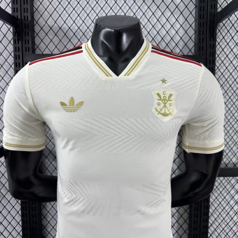 Camisa Flamengo 25/26 Versão Jogador - Away White LANÇAMENTO