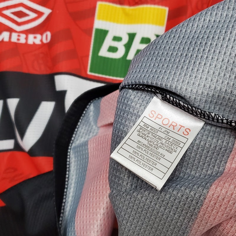 Camisa Flamengo I 1995 Aniversário de 100 anos - Versão Retro