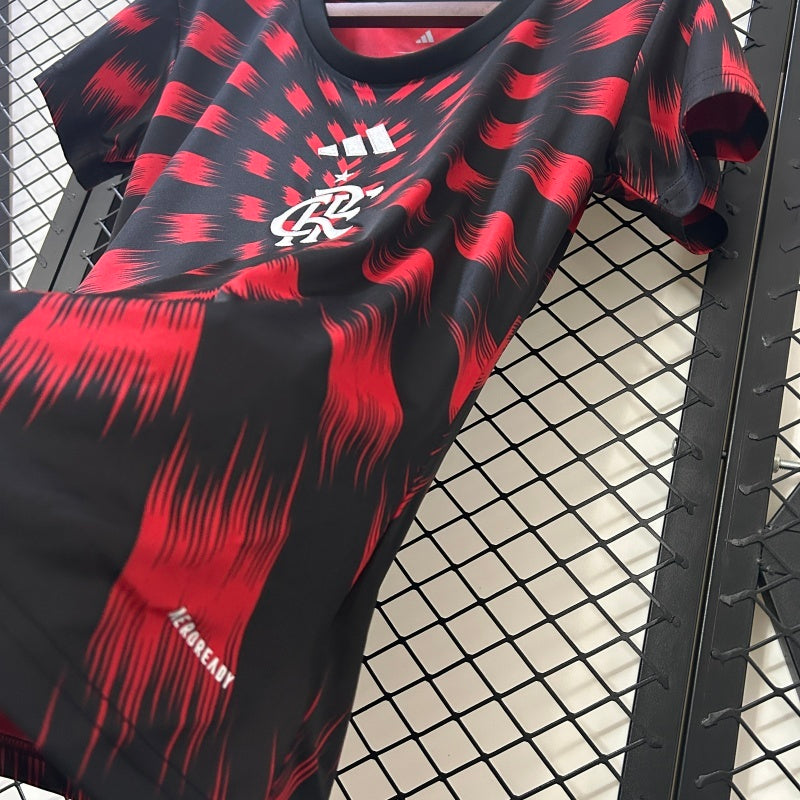Camisa Flamengo Pré-Jogo 25/26 - Feminina