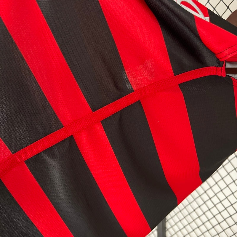 Camisa Regata Flamengo I 24-25 - Vermelha e Preta