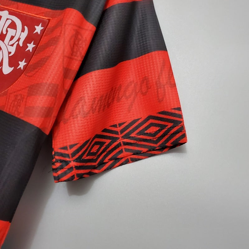 Camisa Flamengo I 1995 Aniversário de 100 anos - Versão Retro