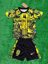Conjunto Infantil Brasil - Modelo Especial Amarelo