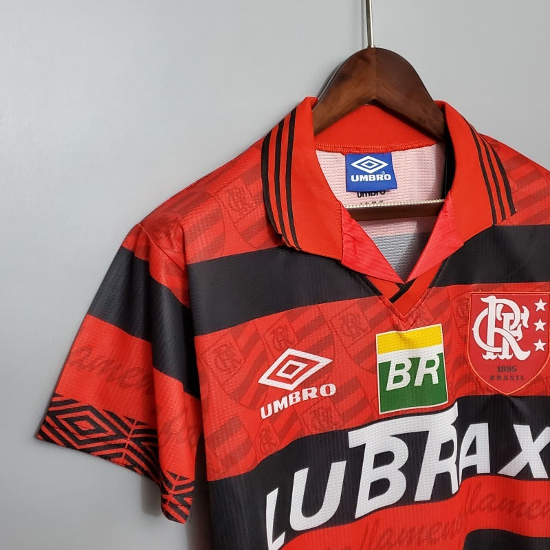 Camisa Flamengo I 1995 Aniversário de 100 anos - Versão Retro