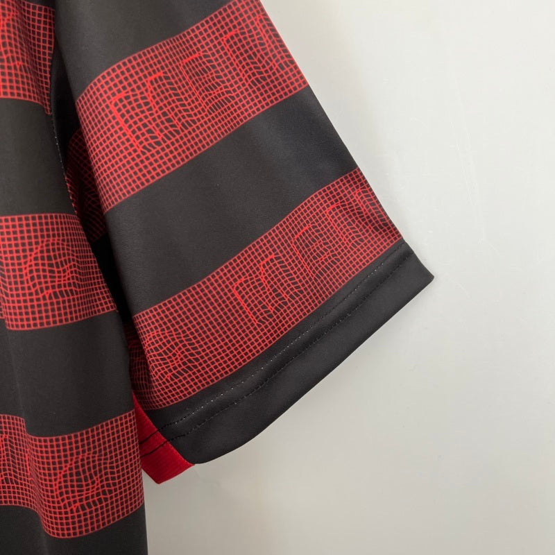 Camisa Flamengo I 2019/2020 - Torcedor Masculina - Vermelho e Preto