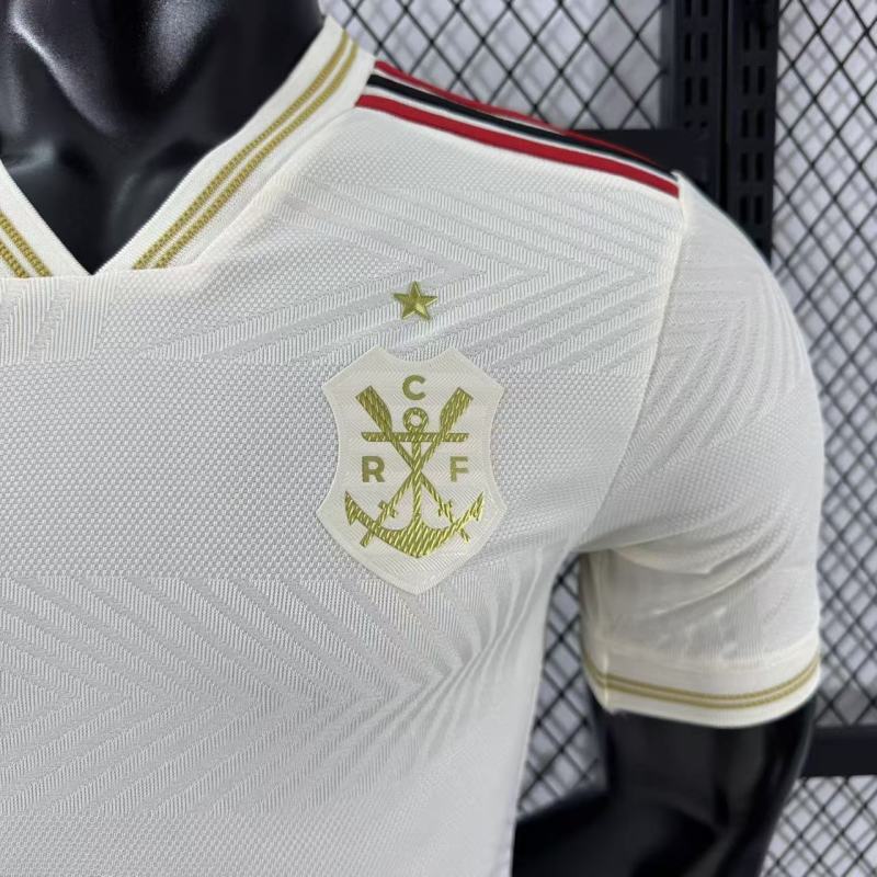 Camisa Flamengo 25/26 Versão Jogador - Away White LANÇAMENTO
