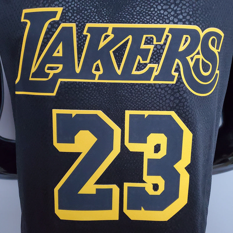 NBA Lakers LEBRON JAMES 23 black