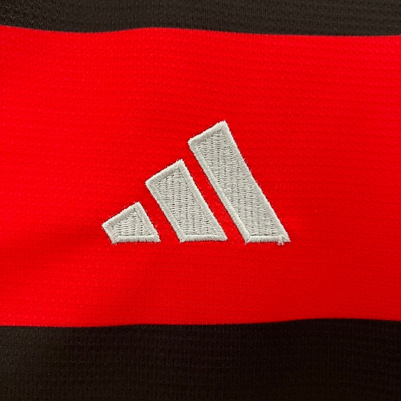 Camisa Regata Flamengo I 24-25 - Vermelha e Preta