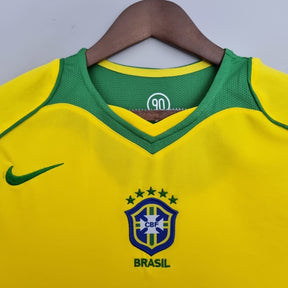 Camisa Brasil Home - Retrô 2004