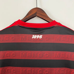 Camisa Flamengo I 2019/2020 - Torcedor Masculina - Vermelho e Preto