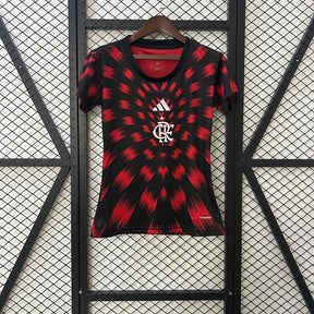 Camisa Flamengo Pré-Jogo 25/26 - Feminina
