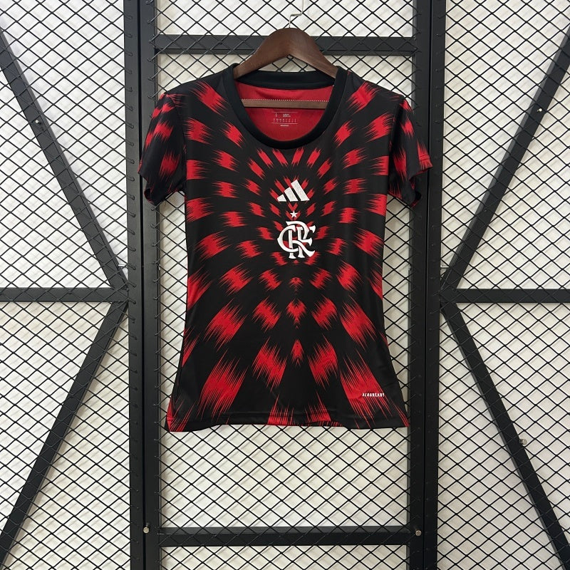 Camisa Flamengo Pré-Jogo 25/26 - Feminina