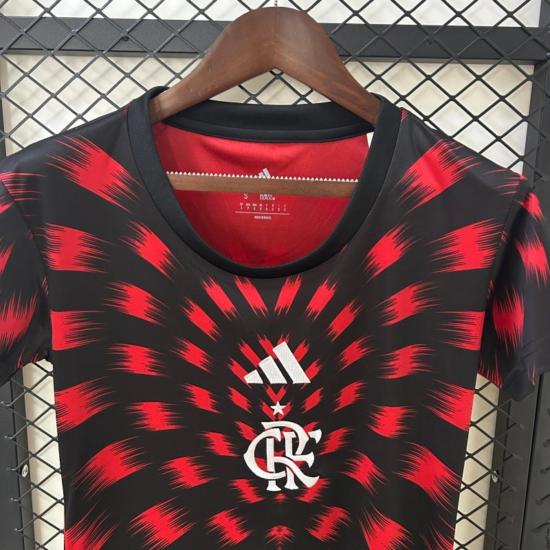 Camisa Flamengo Pré-Jogo 25/26 - Feminina