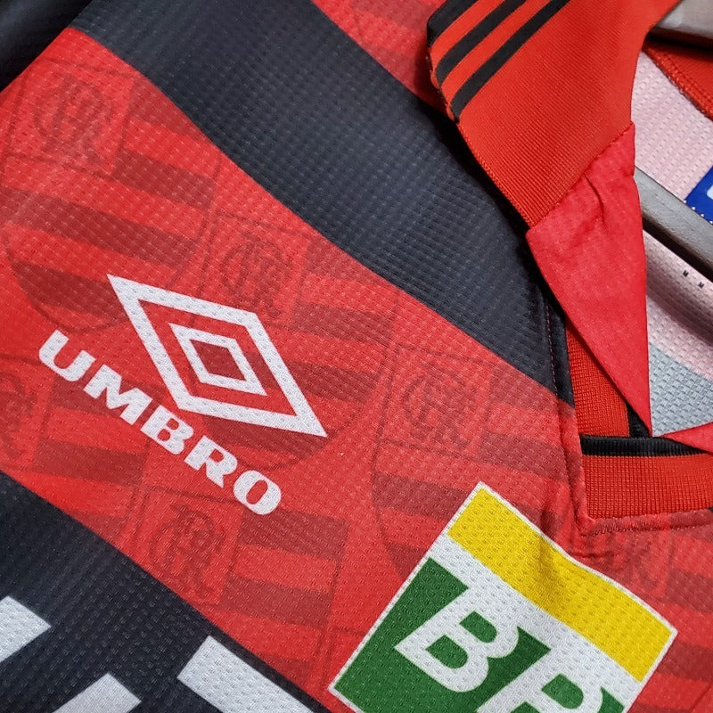 Camisa Flamengo I 1995 Aniversário de 100 anos - Versão Retro