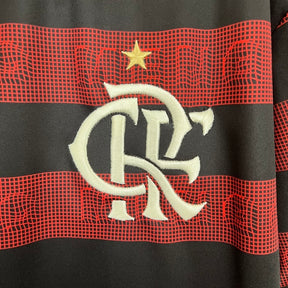 Camisa Flamengo I 2019/2020 - Torcedor Masculina - Vermelho e Preto