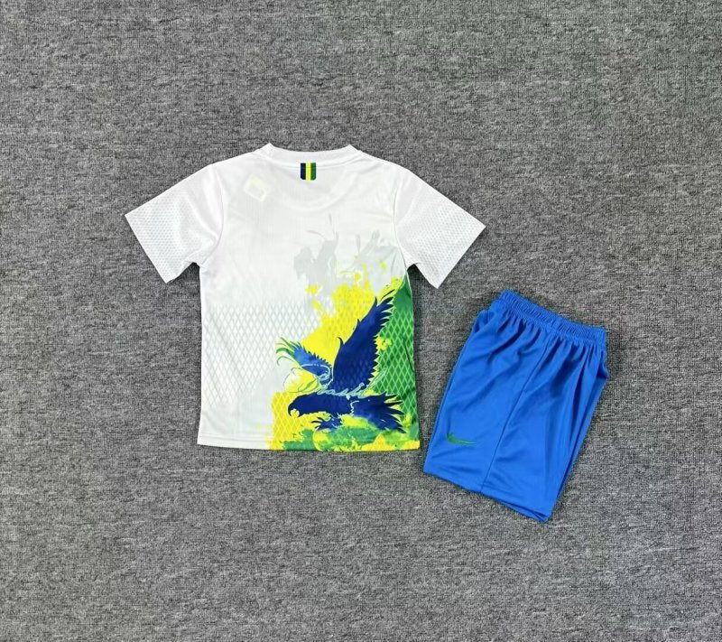 Conjunto Infantil Brasil - Modelo Especial Branco