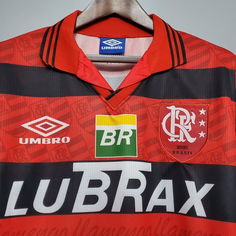 Camisa Flamengo I 1995 Aniversário de 100 anos - Versão Retro