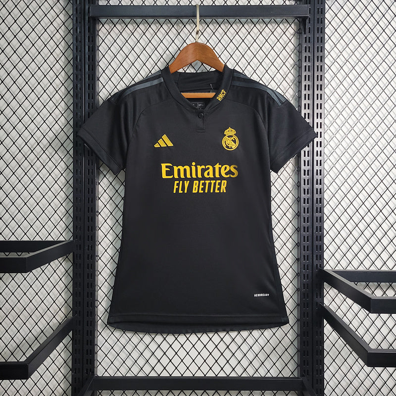 Real Madrid 23-24 Feminina away Black