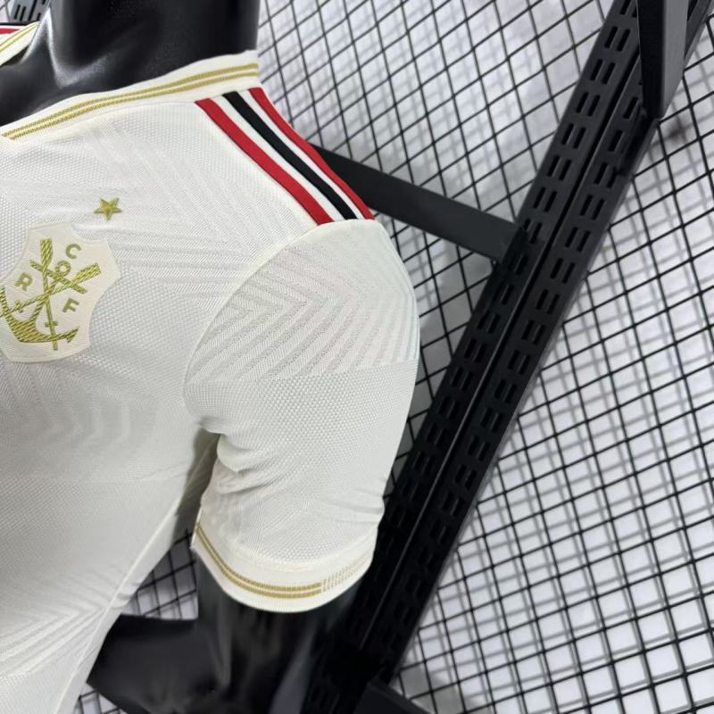 Camisa Flamengo 25/26 Versão Jogador - Away White LANÇAMENTO