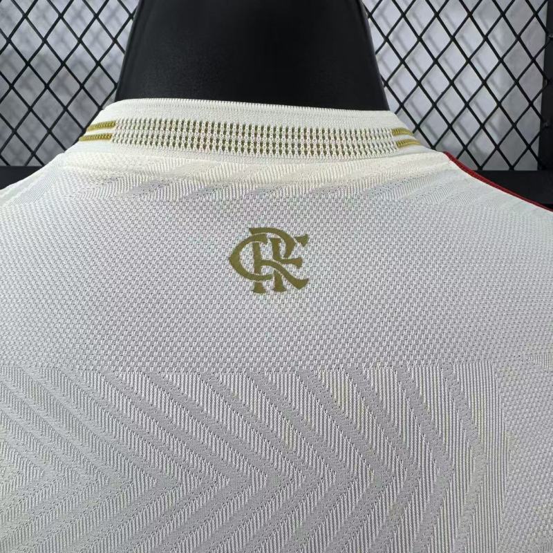 Camisa Flamengo 25/26 Versão Jogador - Away White LANÇAMENTO