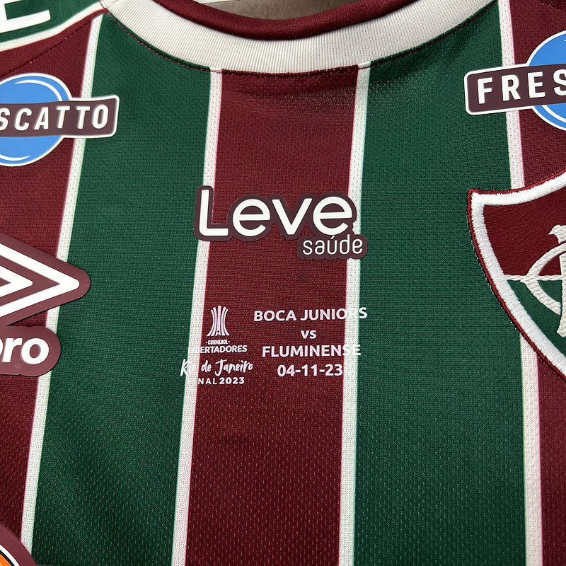 Fluminense 23-24 Home Full patrocínio