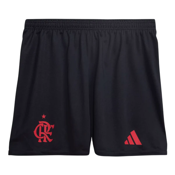 Conjunto Infantil Flamengo II 25/26 – Branco e Preto (Cópia)