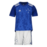 Conjunto Infantil Cruzeiro Titular - 24/25