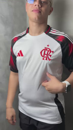 Camisa Flamengo Feminina II 25/26 - Branca