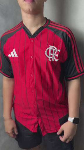 Camisa Flamengo Icon 25/26 - Vermelha e Preta
